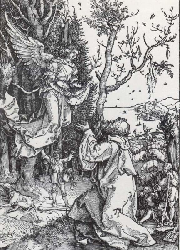 Albrecht Durer Joachim and the Angel